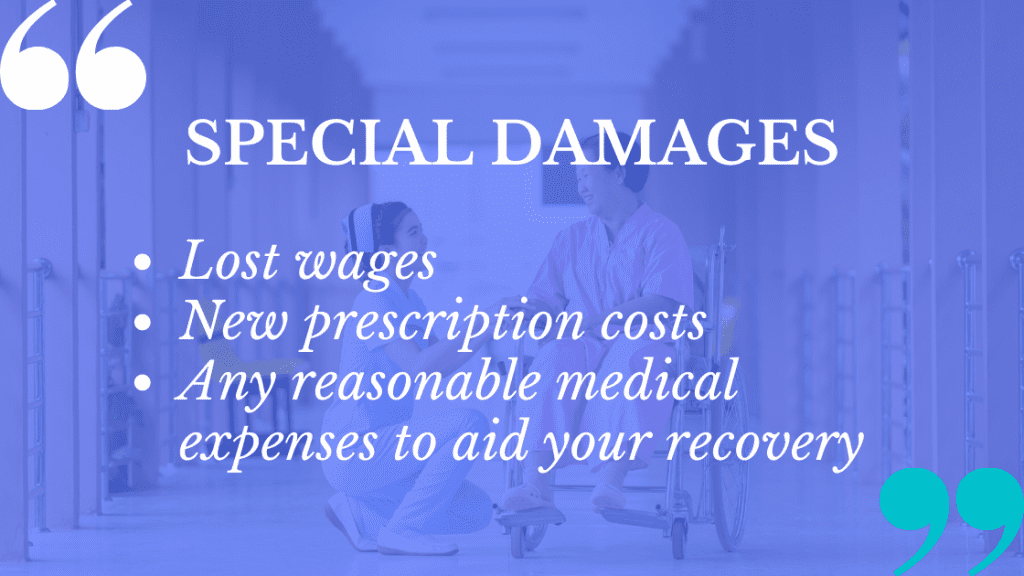 Cosmetic surgery negligence claims come with certain special damages you can cite.